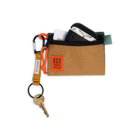 General shot Topo Designs Accessory Bag micro in "Khaki / Forest"
