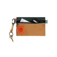 General shot Topo Designs Accessory Bag small in "Khaki / Forest"