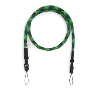 Topo Designs Camera Strap in "Green / Black".