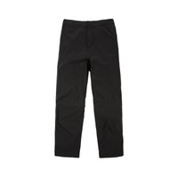 Front product shot of Topo Designs Women's Lightweight Tech Pants in "Black".